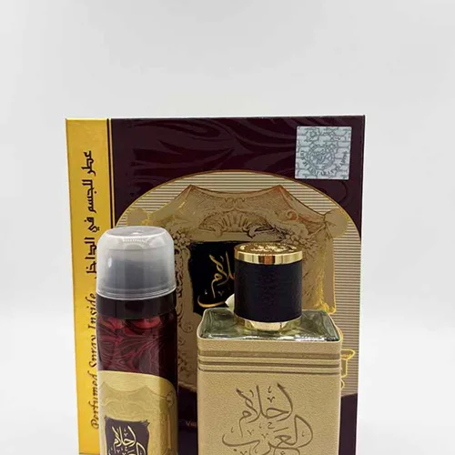 ادکلن عربی احلام العرب ارض الزعفران زنانه 100میل  Ahlam Al Arab Ard Al Zafaraan