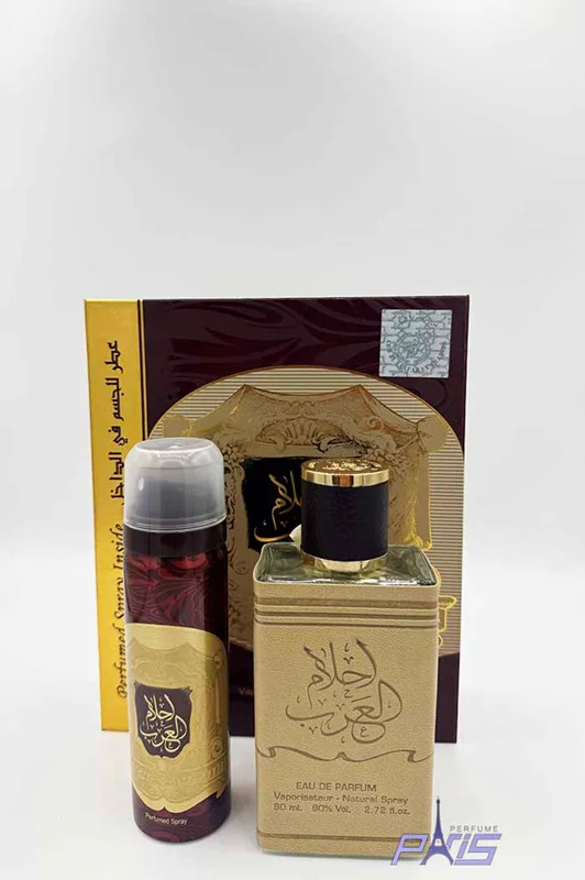 ادکلن عربی احلام العرب ارض الزعفران زنانه 100میل  Ahlam Al Arab Ard Al Zafaraan