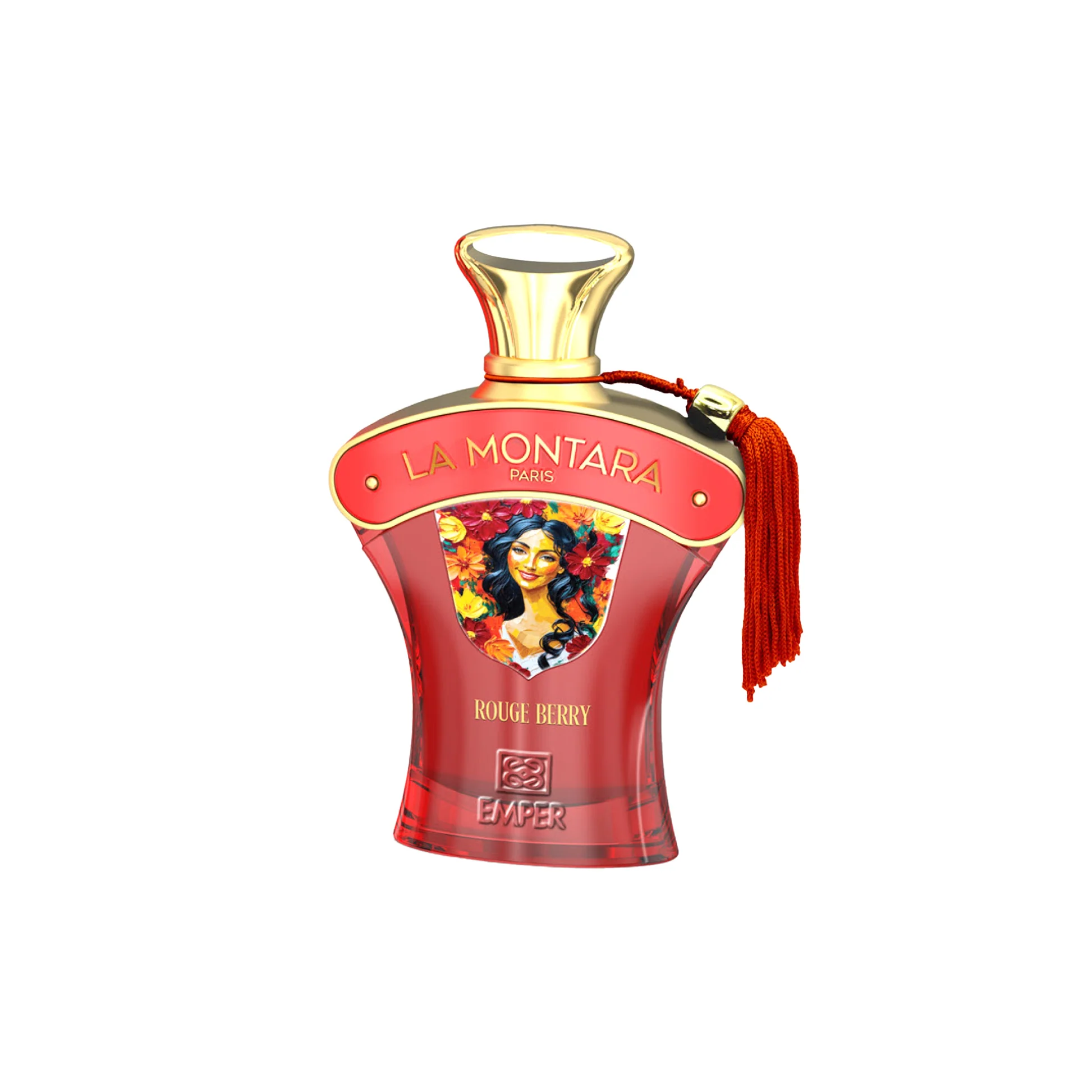 ادکلن لا مونتارا پاریس روژ بری لشامو  Emper La Montara Paris Rouge Berry