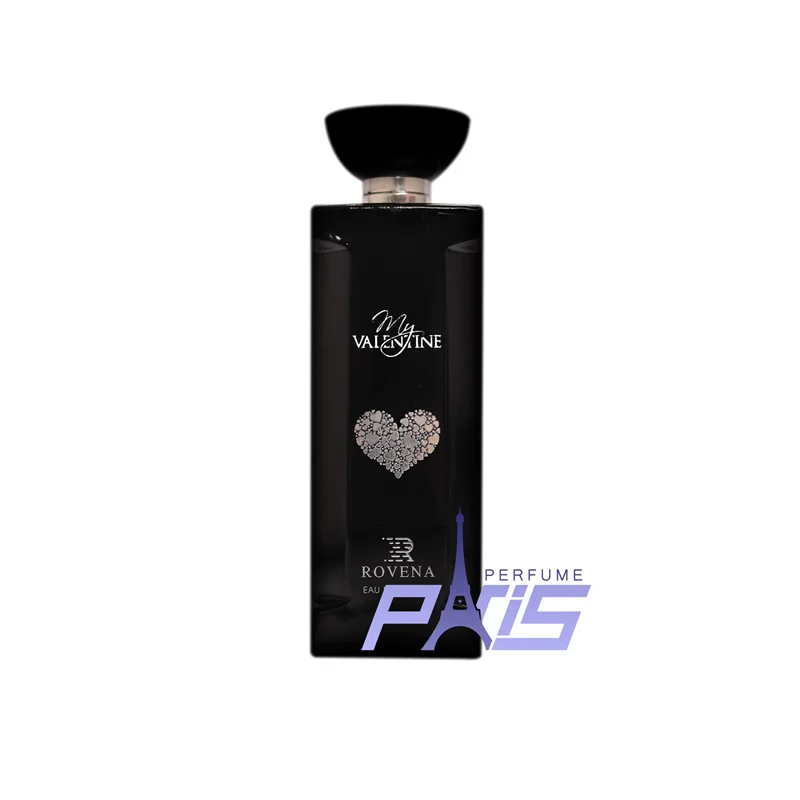 ادکلن مای ولنتاین بلک(مشکی) مردانه روونا حجم 100 میل (Rovena)My valentine black