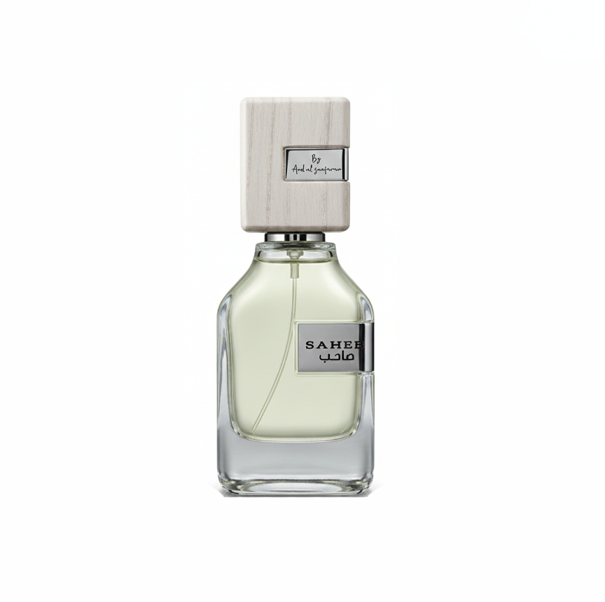 عطر ادکلن صاحب سفید اینتنس ارض زعفران | SAHEB