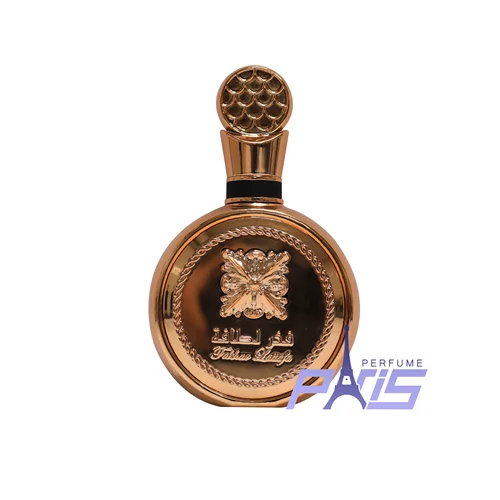 ادکلن فخر الطافه طلایی 100میل شرکت لطافه fakhar extrait lattafa