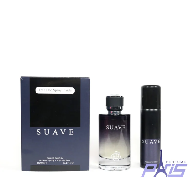 ادکلن دیور ساواج  فرگرانس ورد حجم 100 میل مردانه (همراه با اسپری) (Fragrance World) مردانه Christian Dior Sauvage Eau De Toilette Spray for Men -